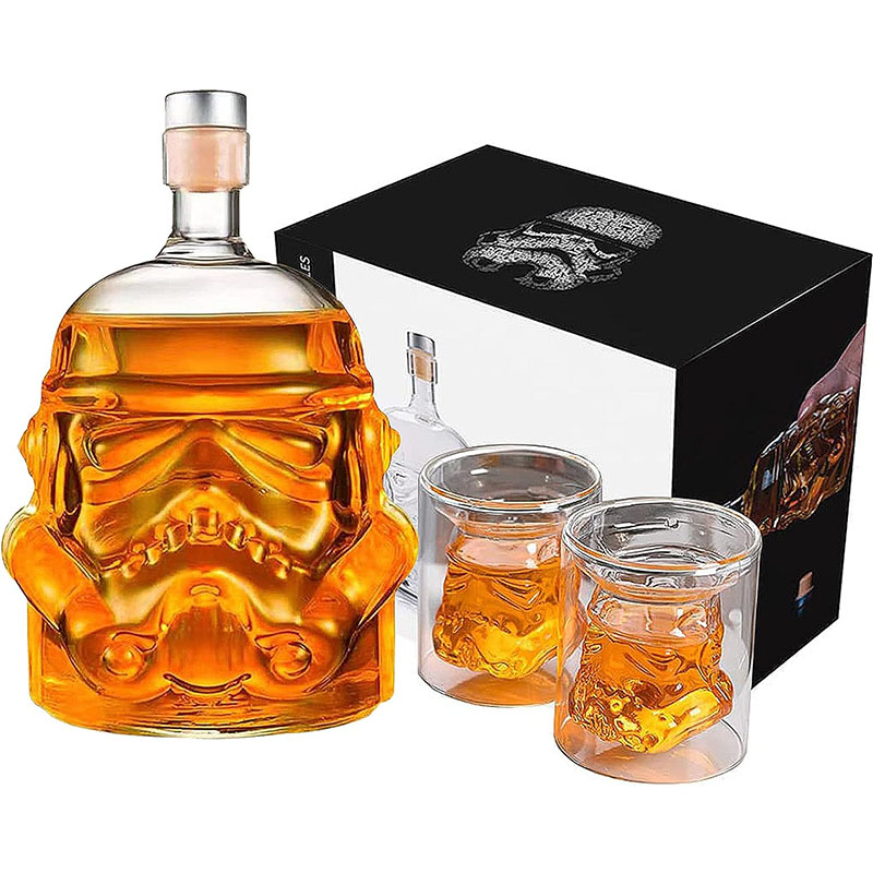 Wine Beer Spirits - 650ml Creative Storm Trooper Decanter White