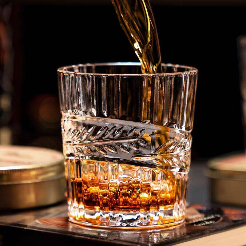 Embossed Whiskey Glass High-Qu - đánh giá và giá Wine Beer Spirits