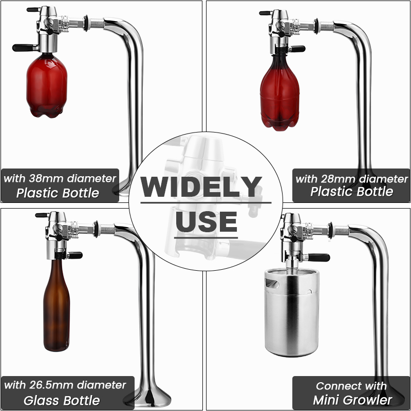 No-foam Bottles Filling Stainl - đánh giá và giá Wine Beer Spirits