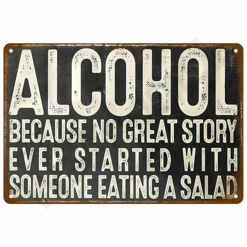 Metal Sign Whiskey Wine Alcoho - đánh giá và giá Wine Beer Brand