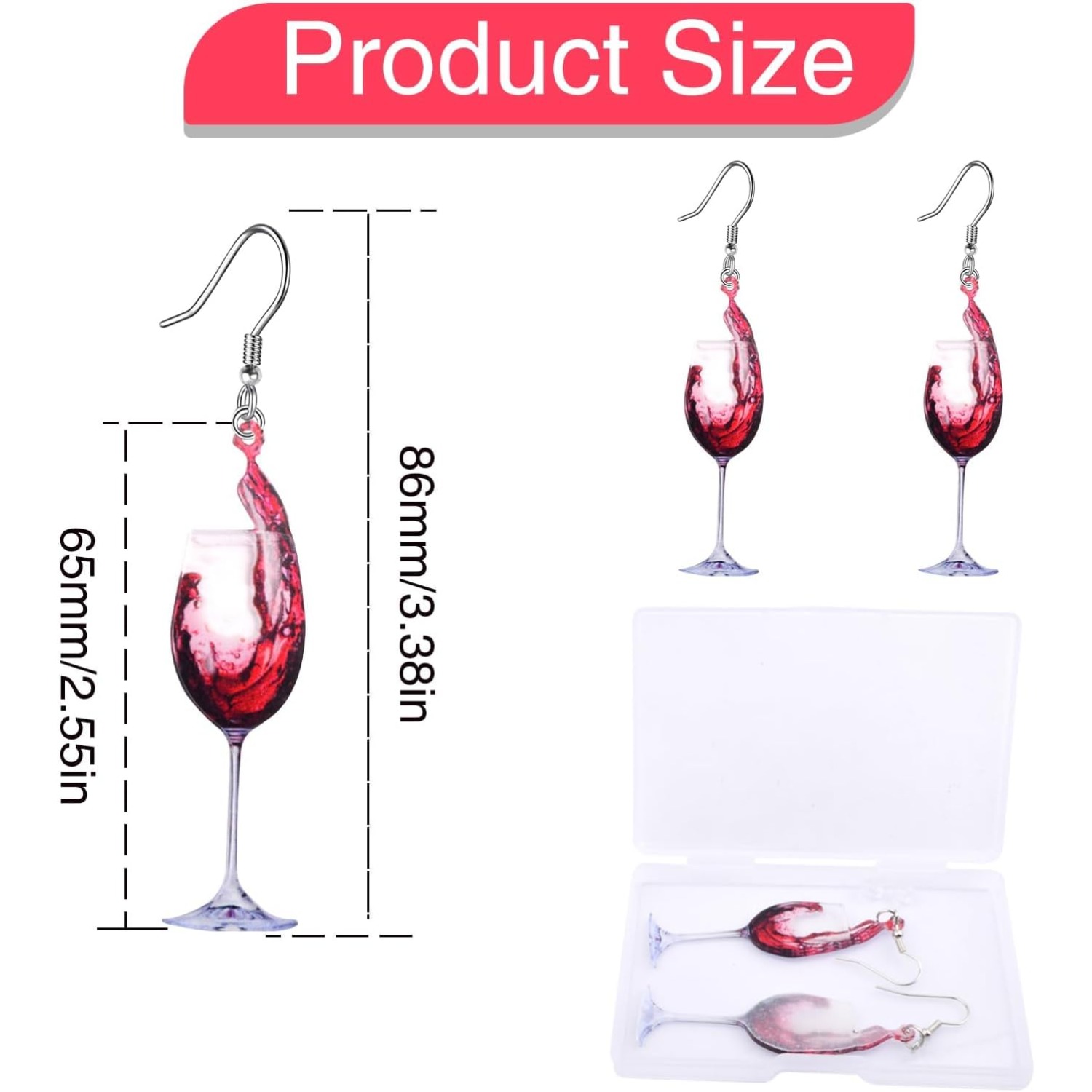 1 Pair of Wineglass Red Wine D - đánh giá và giá Wine Beer Pairing