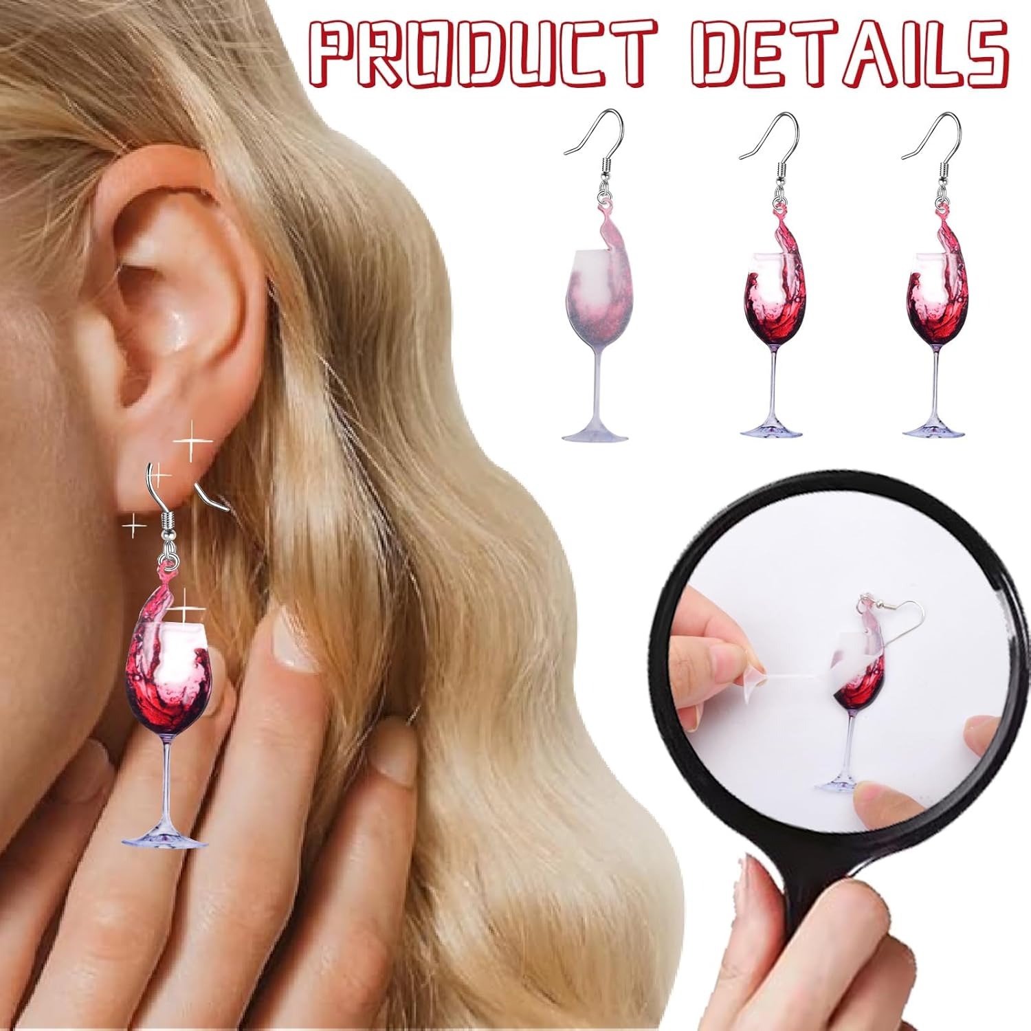 1 Pair of Wineglass Red Wine D - đánh giá và giá Wine Beer Pairing