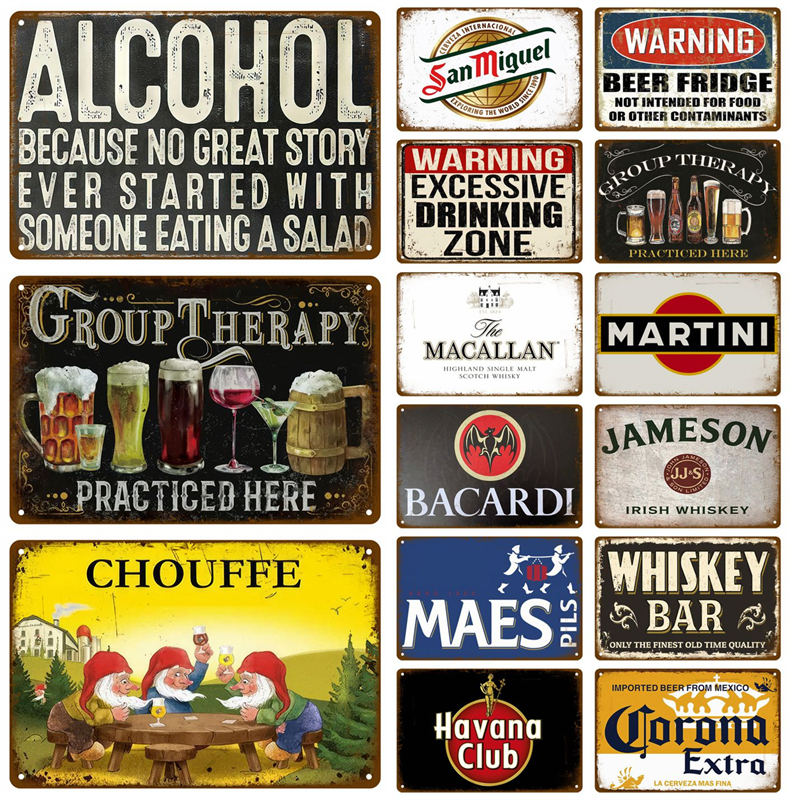 Home Beer Brand Plaque Vintage - đánh giá và giá Wine Beer Brand