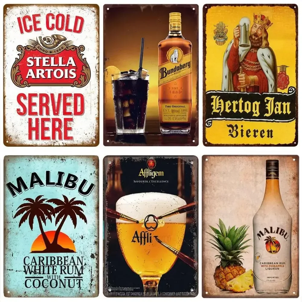 Retro Beer Brand MALIBU Wine M - đánh giá và giá Wine Beer Brand