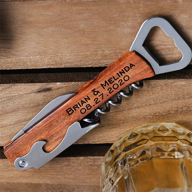 Custom Engraved Name Text Wood - đánh giá và giá Wine Beer Brand