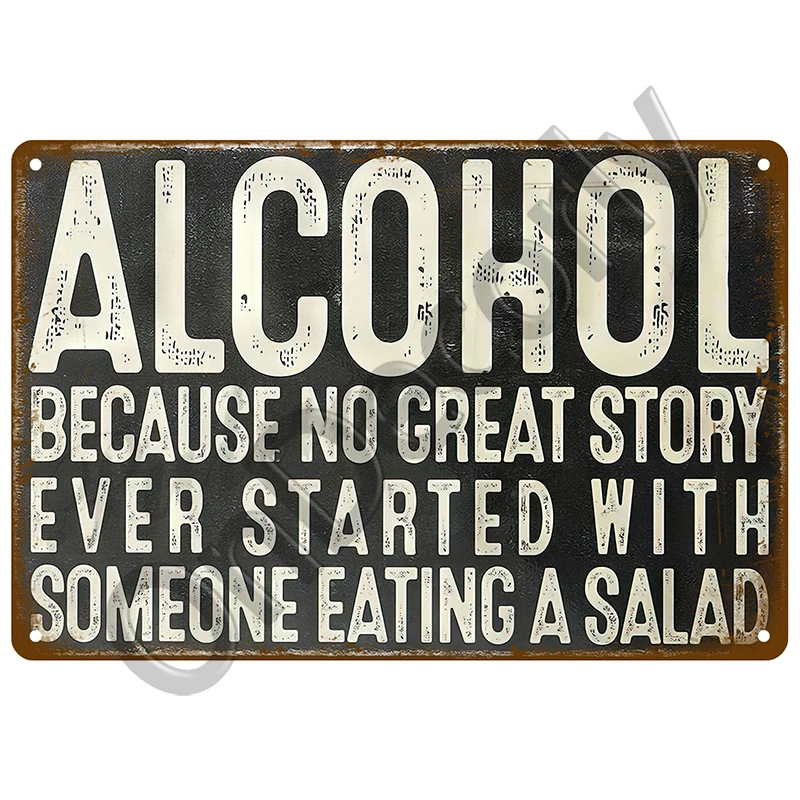 Metal Sign Whiskey Wine Alcoho - đánh giá và giá Wine Beer Brand