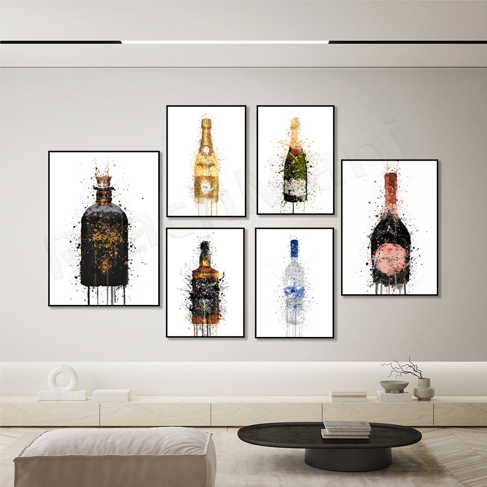 Champagne art poster, beer, gi - đánh giá và giá Beer Wine Gin