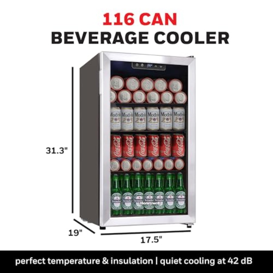 Beverage Refrigerator and Cool - đánh giá và giá Wine Beer Mini Fridge