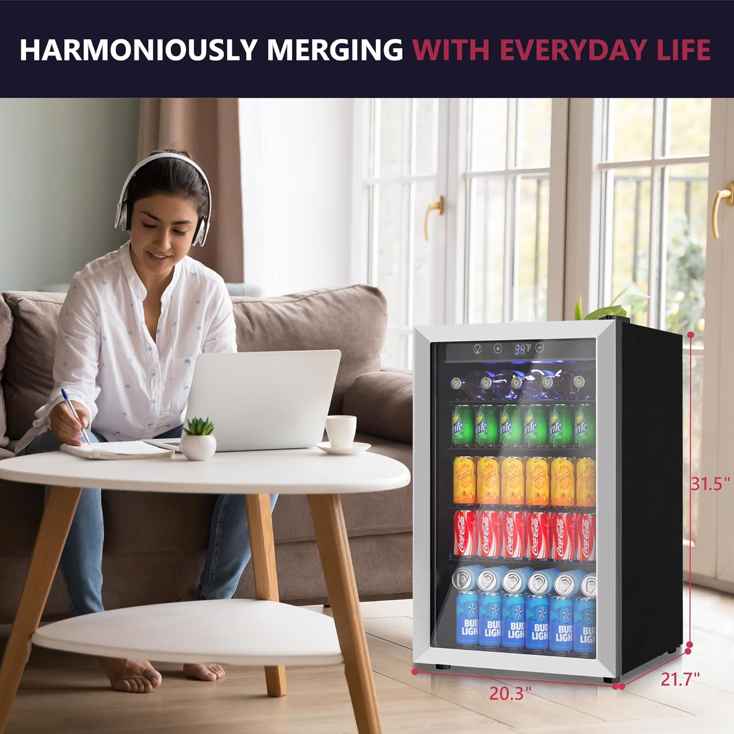 4.5 Cu.ft Beverage Cooler, 145 - đánh giá và giá Wine Beer Mini Fridge