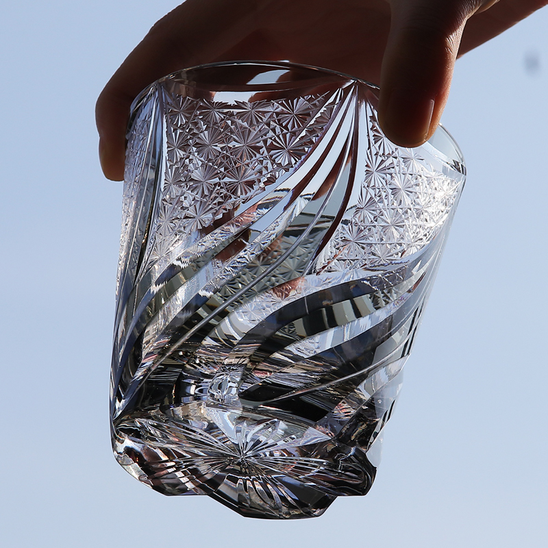 Hand Cut To Clear Grey Glass T - đánh giá và giá Wine Beer Jp