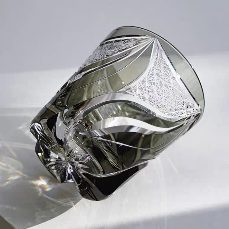 Hand Cut To Clear Grey Glass T - đánh giá và giá Wine Beer Jp